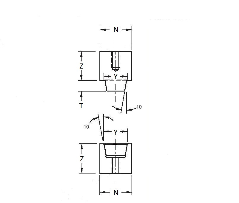 Taper Locks , Mold Components